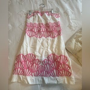 Vintage strapless Lilly Pulitzer dress